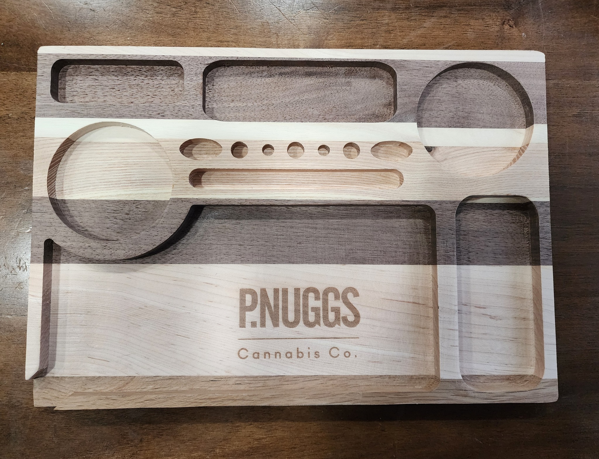 Custom engraved serving tray